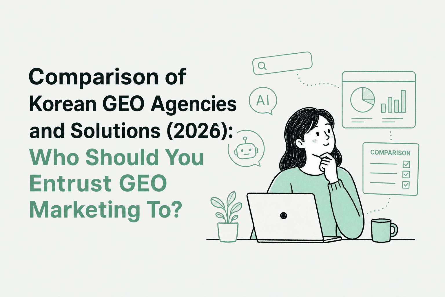 Comparison of Korean GEO Agencies and Solutions (2026): Who Should You Entrust GEO Marketing To?